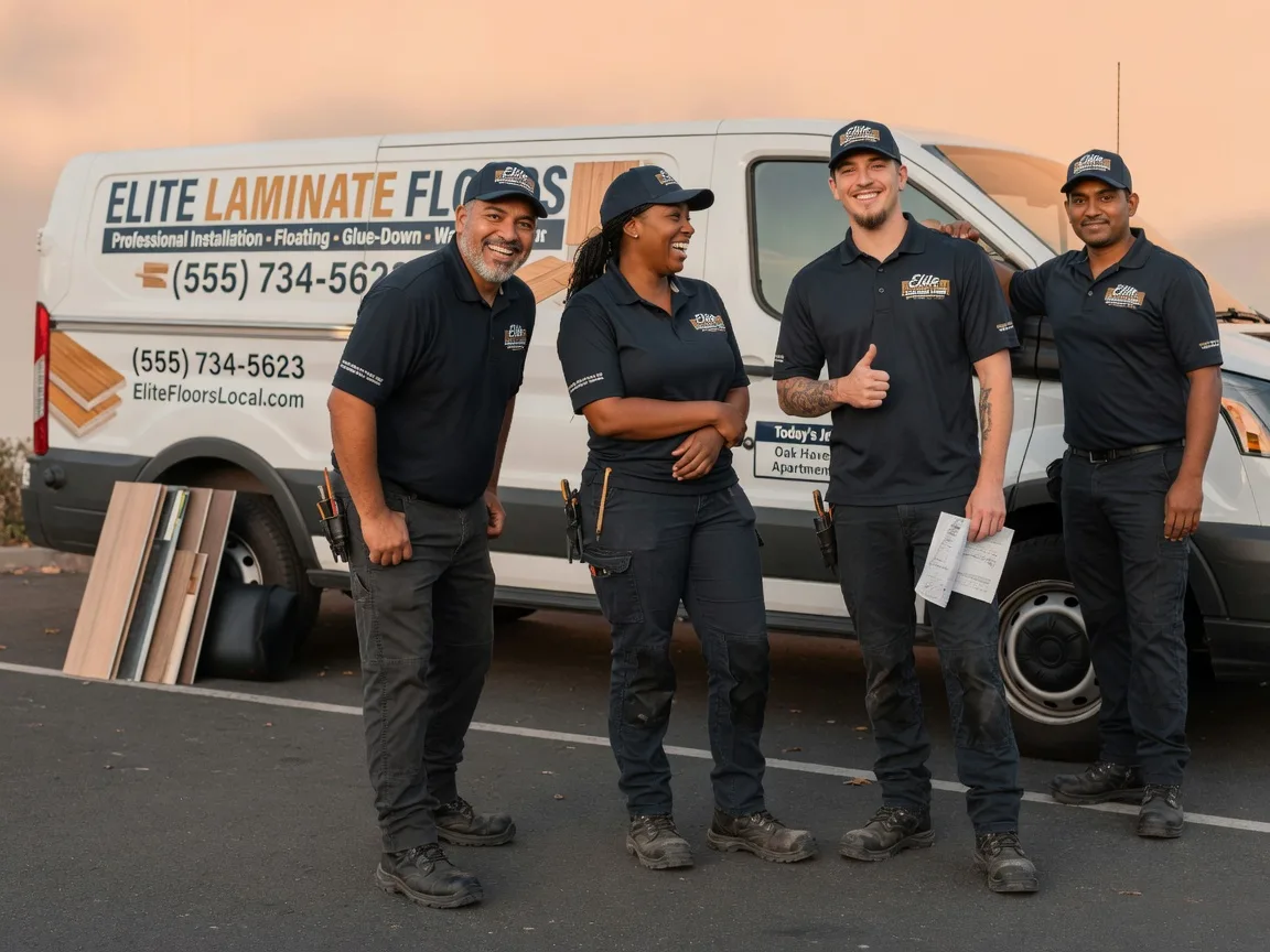 Laminate flooring installation company in Preston, OK
